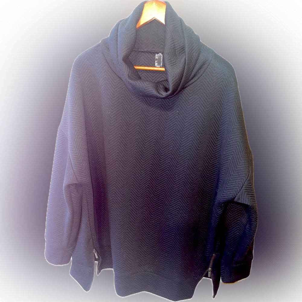 GapFit Quilted Jacquard Pullover